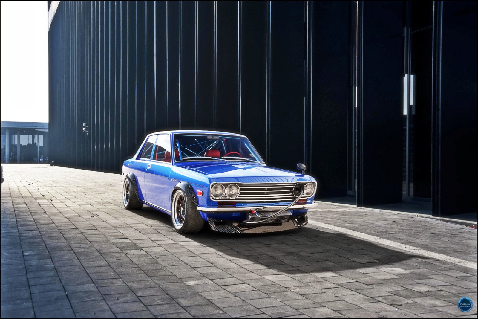 ギター JDM Distortion 1973 DATSUN 510 1973 Datsun 510 Custom 1:24 Scale | Collectable Diecast