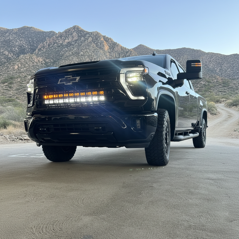 Load image into Gallery viewer, Chevrolet Silverado 2500/3500HD Single 40in Light Bar (2020-2026) - PRO