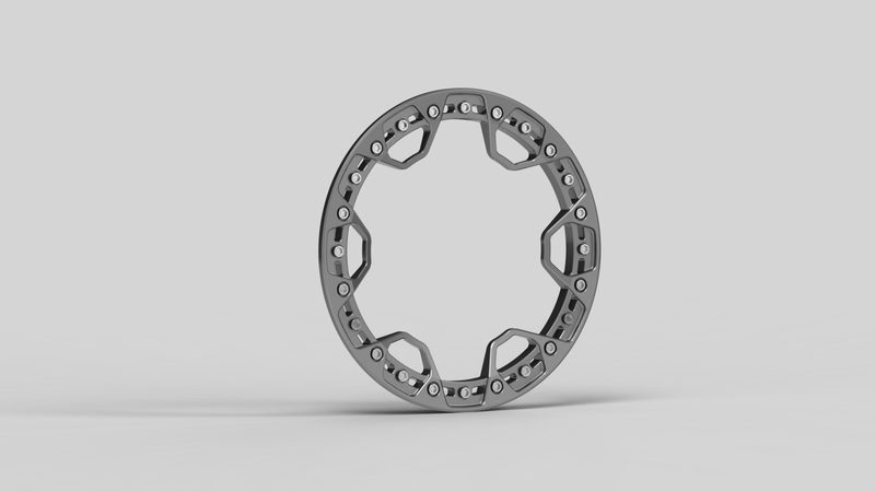 Load image into Gallery viewer, 17 inch Floating Beadlock Ring for ADV - Classic Wheels - FSPE