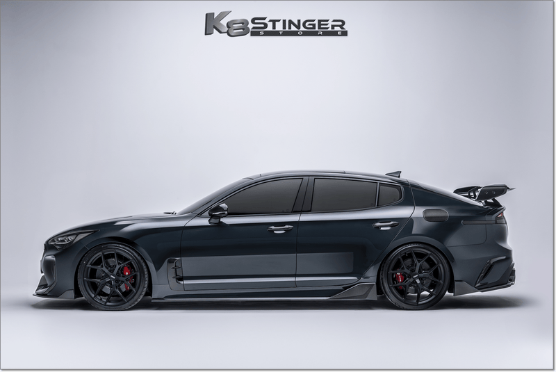 Load image into Gallery viewer, 2018 - 2023 Kia Stinger - Adro AT - R2 Swan Neck Carbon Fiber Wing - FSPE