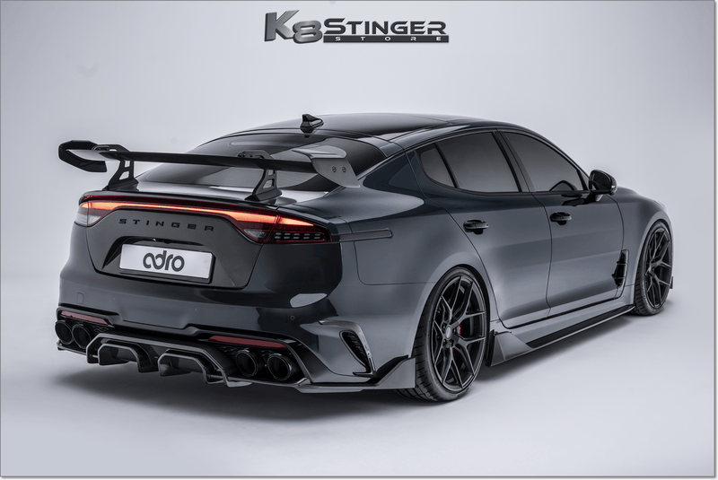 Load image into Gallery viewer, 2018 - 2023 Kia Stinger - Adro AT - R2 Swan Neck Carbon Fiber Wing - FSPE
