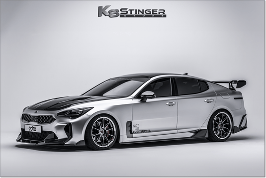 2018 - 2023 Kia Stinger - Adro "Final Edition" Carbon Fiber Front Lip - FSPE
