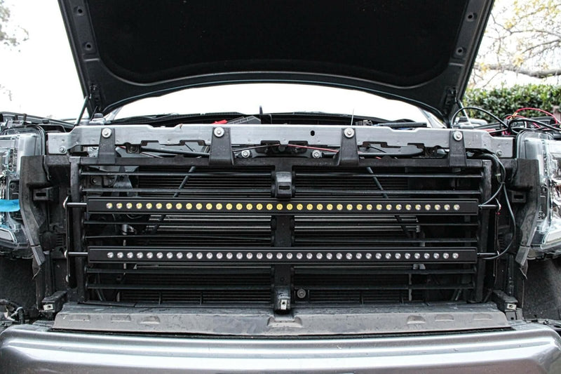 Load image into Gallery viewer, 2019+ GMC Sierra 1500 Dual 40 in Light Bars - SLIM - FSPE
