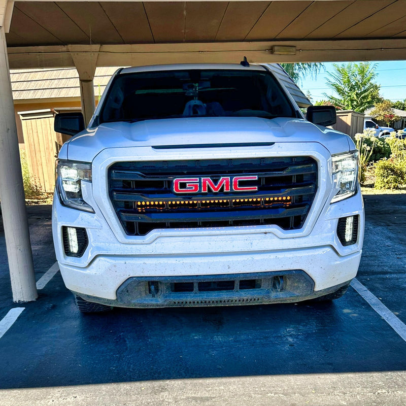 Load image into Gallery viewer, 2019+ GMC Sierra 1500 Single 40in Light Bar - SLIM - FSPE