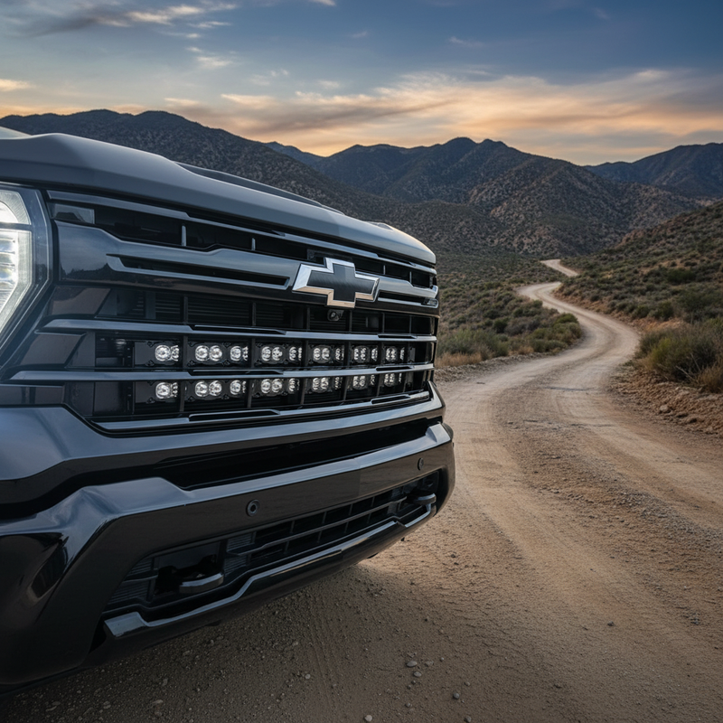 Load image into Gallery viewer, Chevrolet Silverado 2500/3500HD Dual 40-Inch Light Bars (2020-2026) - PRO