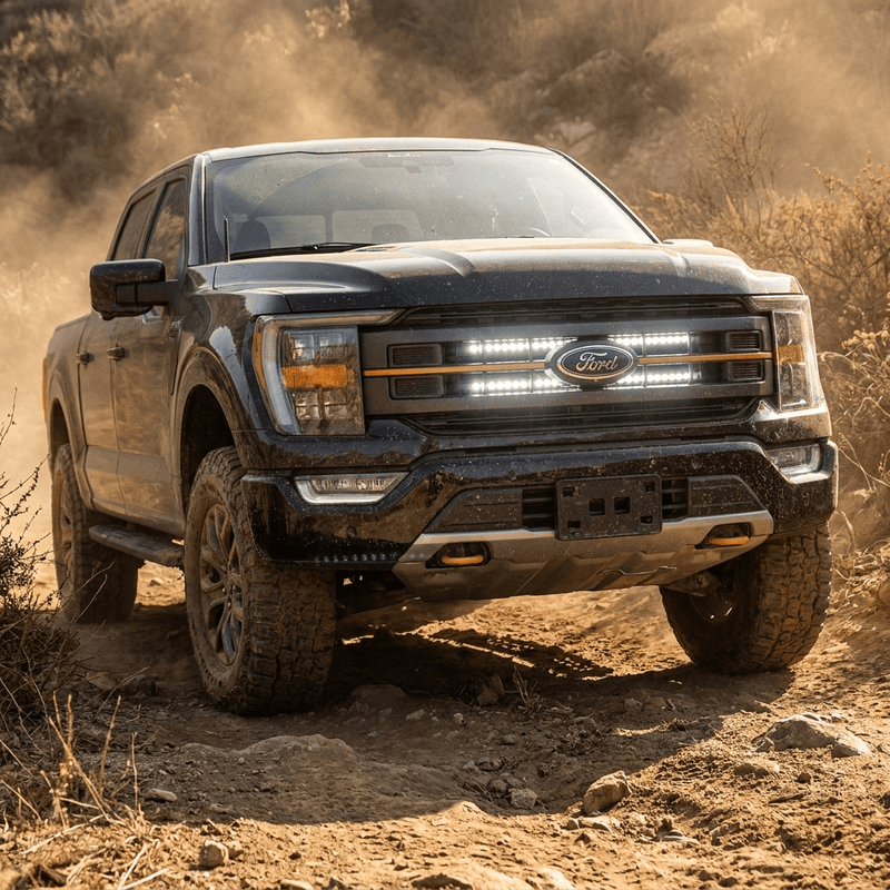 Load image into Gallery viewer, 2021-23 Ford F150 Tremor Dual 30s Light Bars - FSPE