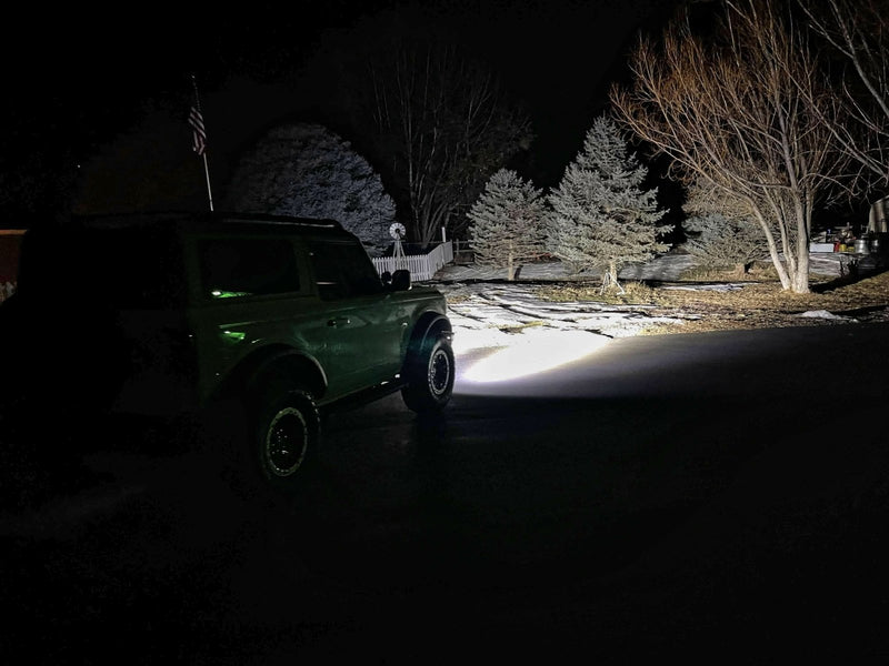 Load image into Gallery viewer, 2021+ Ford Bronco Modular Bumper Dual Function Fog Light Kit - FSPE