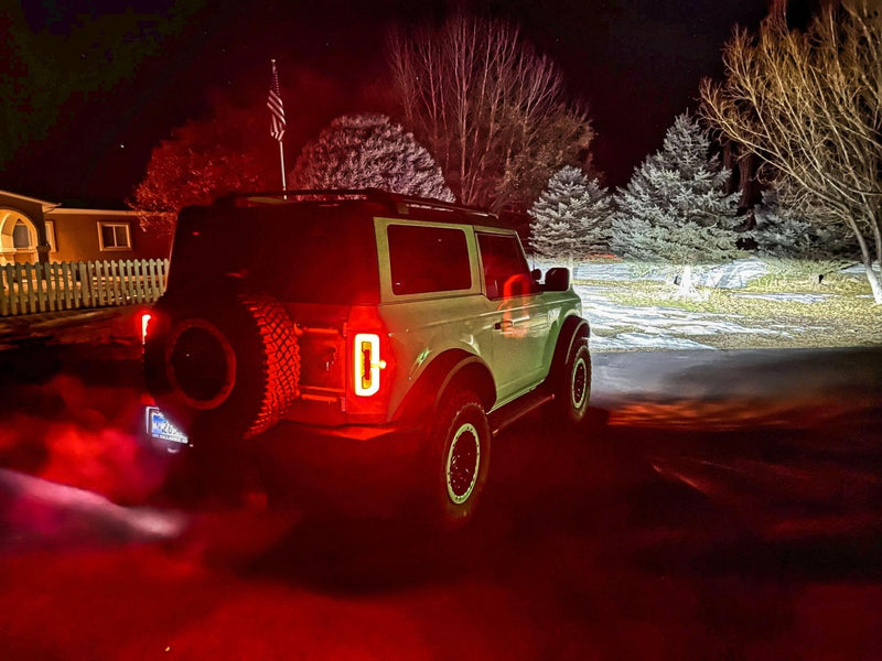 Load image into Gallery viewer, 2021+ Ford Bronco Modular Bumper Dual Function Fog Light Kit - FSPE