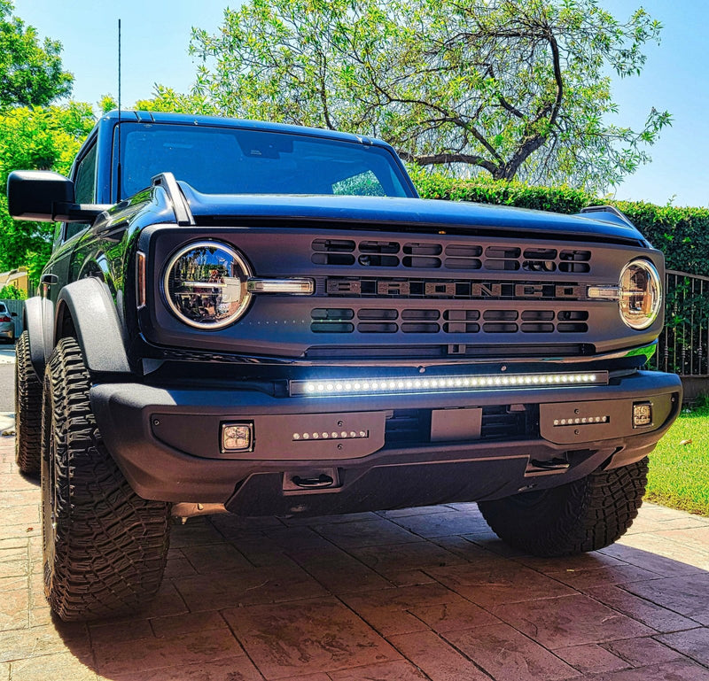 Load image into Gallery viewer, 2021+ Ford Bronco Standard Bumper 40in Light Bar - Slim - FSPE