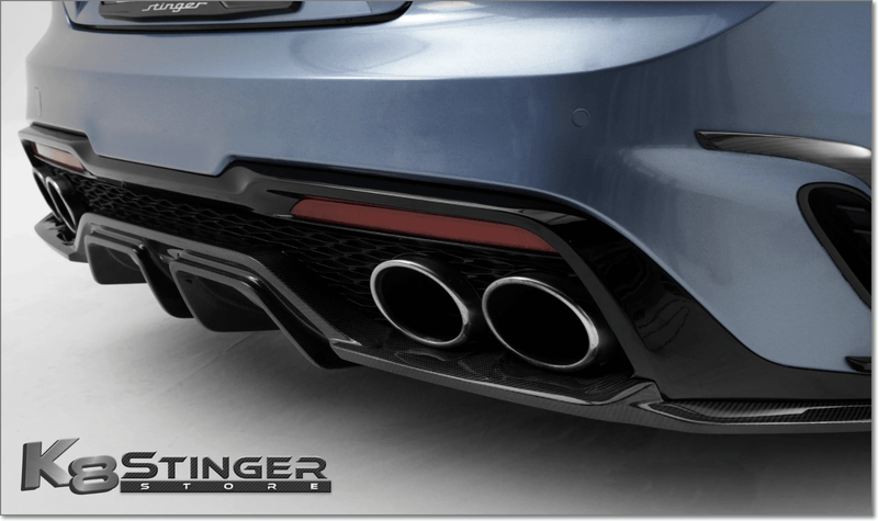 Load image into Gallery viewer, 2022 - 2023 Kia Stinger - Adro Carbon Fiber Meister Rear Diffuser V3 - FSPE