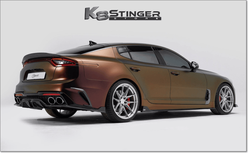 Load image into Gallery viewer, 2022 - 2023 Kia Stinger - Adro Carbon Fiber Meister Rear Diffuser V3 - FSPE