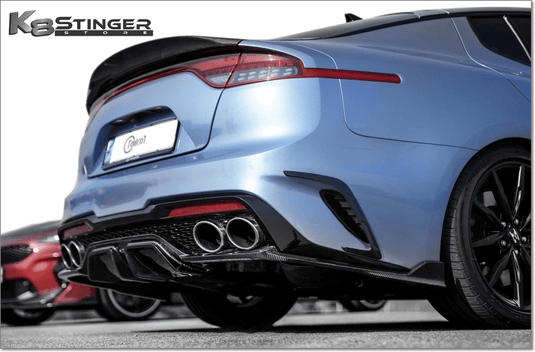 2022 - 2023 Kia Stinger - Adro Carbon Fiber Meister Rear Diffuser V3 - FSPE