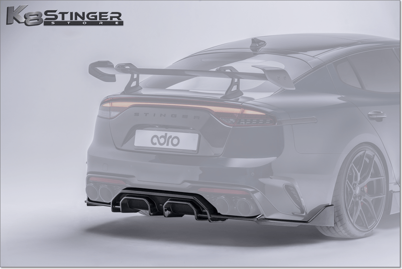 Load image into Gallery viewer, 2022 - 2023 Kia Stinger - Adro "Final Edition" Carbon Fiber Rear Diffuser - FSPE