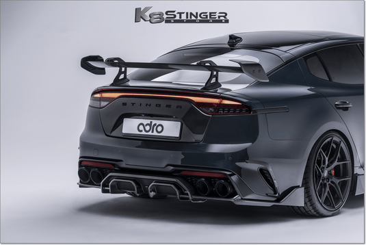 2022 - 2023 Kia Stinger - Adro "Final Edition" Carbon Fiber Rear Diffuser - FSPE