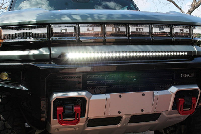 Load image into Gallery viewer, 2022+ GMC Hummer EV Bumper 40in Light Bar - Slim - FSPE