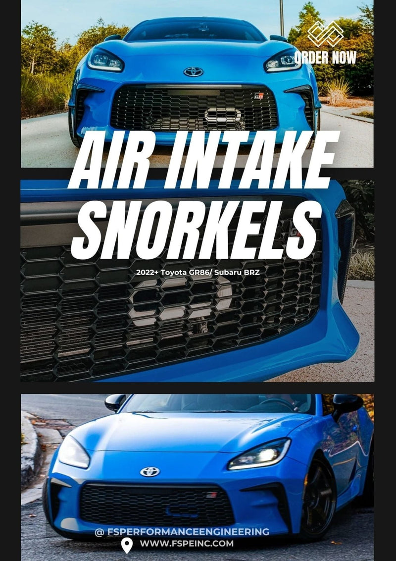 Load image into Gallery viewer, 2022+ Toyota GR86/Subaru BRZ BIG MOUTH Ram Air Intake Snorkel - FSPE