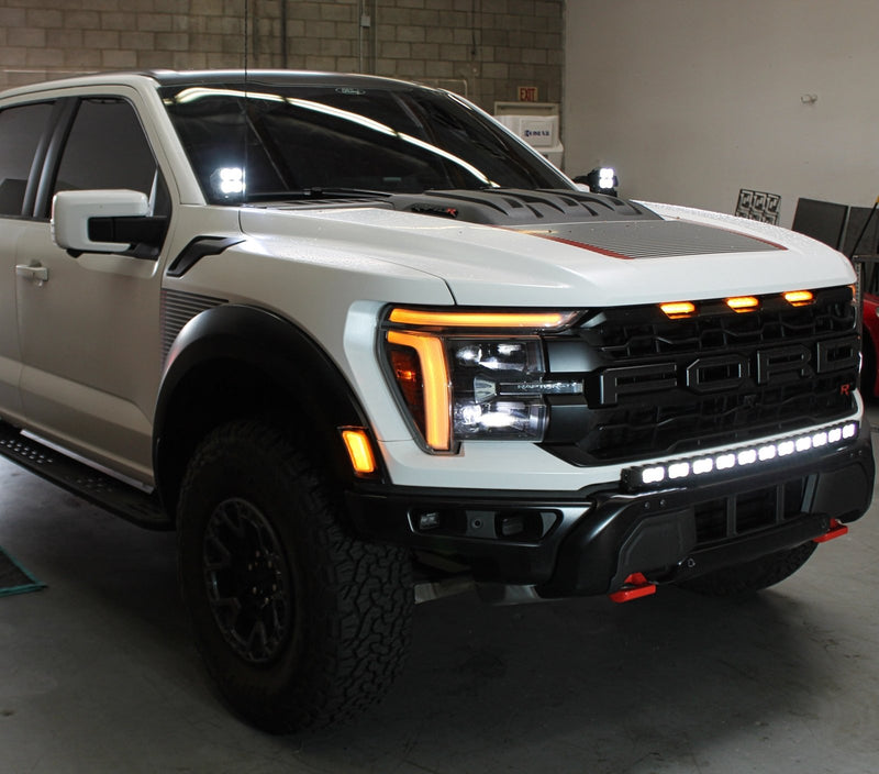 Load image into Gallery viewer, 2024+ Ford F150 Raptor Gen 3 Refresh Modular Bumper 40in Light Bar - PRO - FSPE