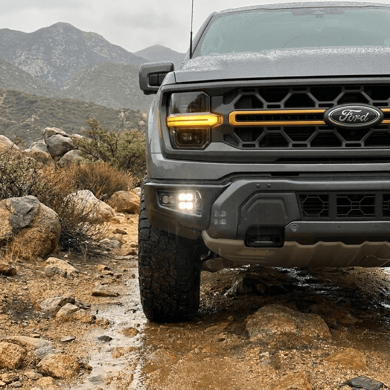 Load image into Gallery viewer, 2024+ Ford F150 Tremor Modular Bumper Fog Light Kit - FSPE