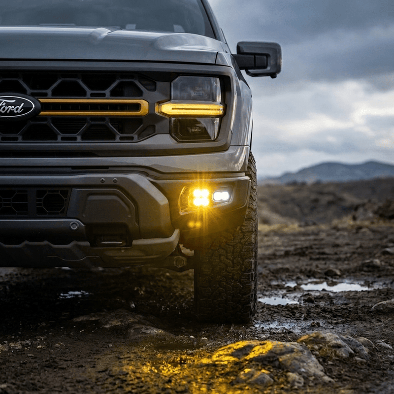 Load image into Gallery viewer, 2024+ Ford F150 Tremor Modular Bumper Fog Light Kit - FSPE