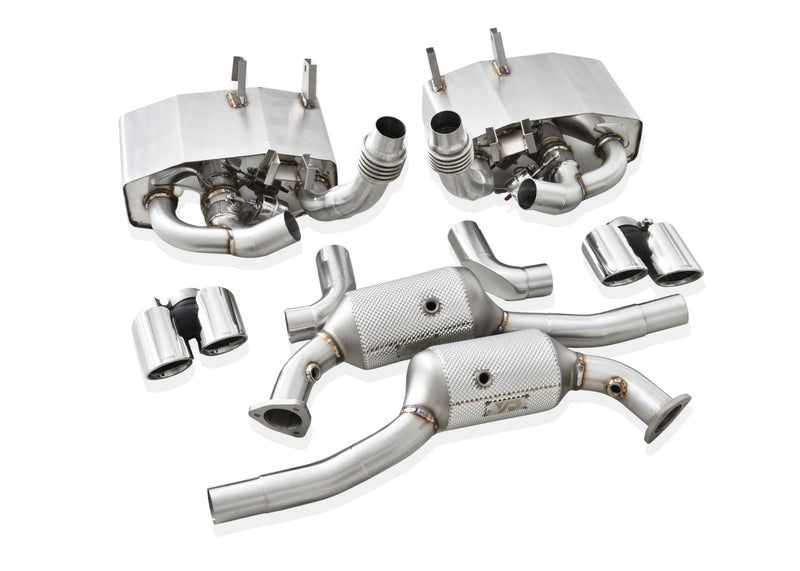 Load image into Gallery viewer, Porsche 997.1 Carrera Exhaust Mufflers & Race Headers