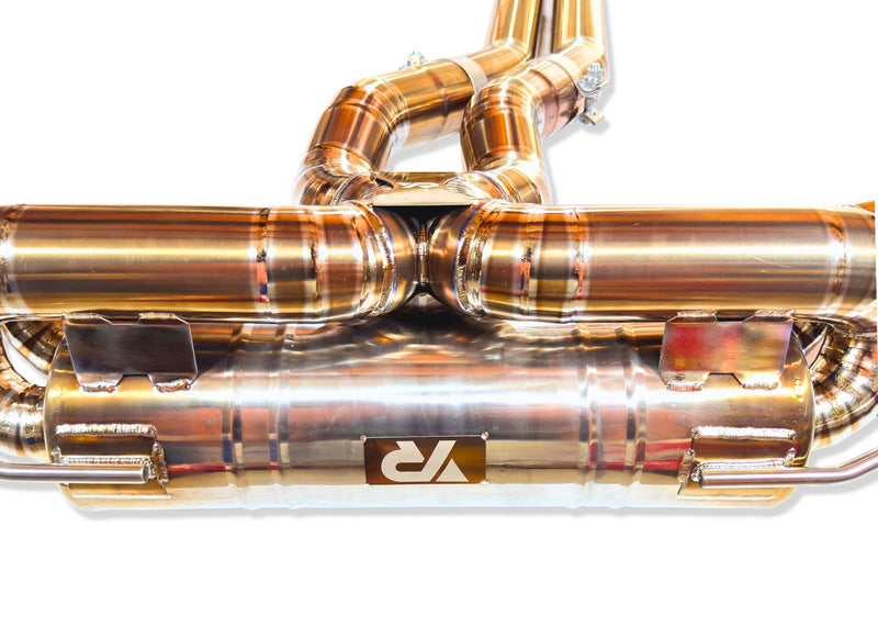 Load image into Gallery viewer, Audi RSQ8 Exhaust VANTA Edition Valved Catback Doulbe X-pipe 3''