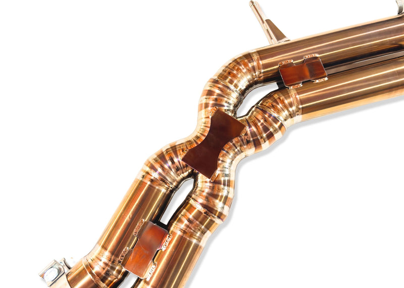 Load image into Gallery viewer, Audi RSQ8 Exhaust VANTA Edition Valved Catback Doulbe X-pipe 3''