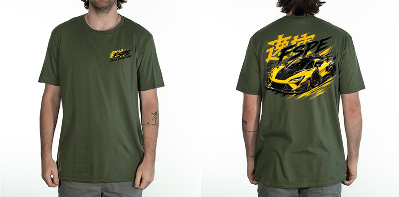 Load image into Gallery viewer, FSPE "Speed" T-Shirt - 100% Cotton (PRE-ORDER, ships late August)