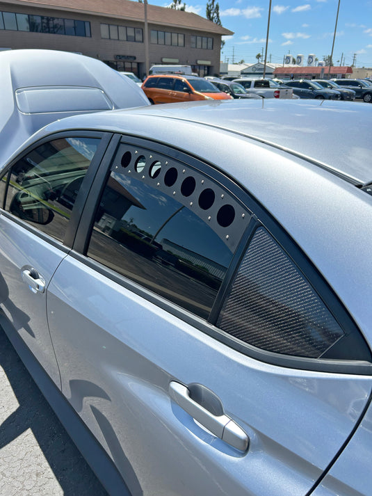 Subaru WRX (2022-2025) Carbon Fiber Rear Window Covers (Pair)