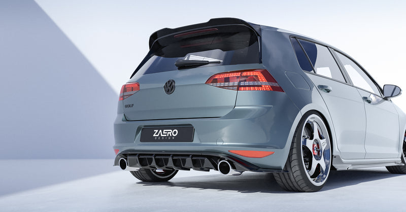 Load image into Gallery viewer, VW Golf GTI & Golf R Mk7 & Mk7.5 (2015-2021) EVO-1 Rear Spoiler