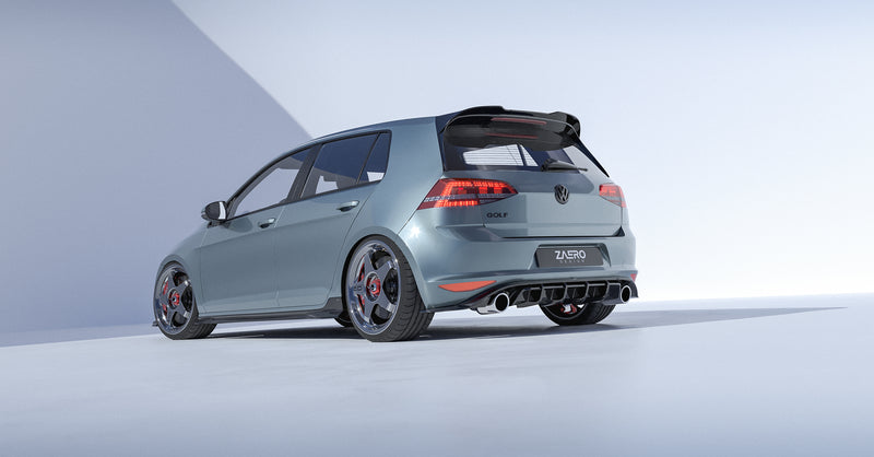 Load image into Gallery viewer, VW Golf GTI & Golf R Mk7 & Mk7.5 (2015-2021) EVO-1 Rear Spoiler