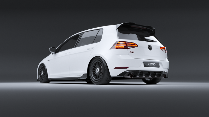 Load image into Gallery viewer, VW Golf GTI & Golf R Mk7 & Mk7.5 (2015-2021) EVO-1 Side Skirts