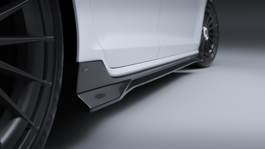 VW Golf GTI & Golf R Mk7 & Mk7.5 (2015-2021) EVO-1 Side Skirts