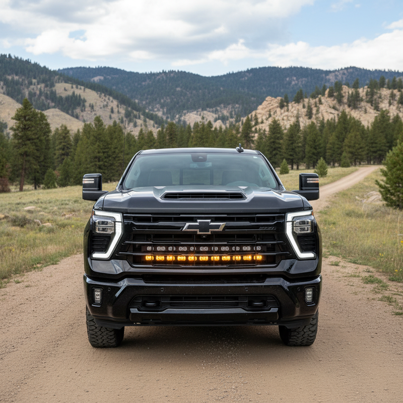 Load image into Gallery viewer, Chevrolet Silverado 2500/3500HD Dual 40-Inch Light Bars (2020-2026) - PRO