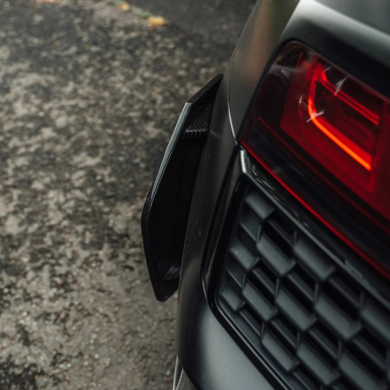 Load image into Gallery viewer, Audi R8 4S (2016 - 24) Carbon Fiber Rear Bumper Canards - FSPE