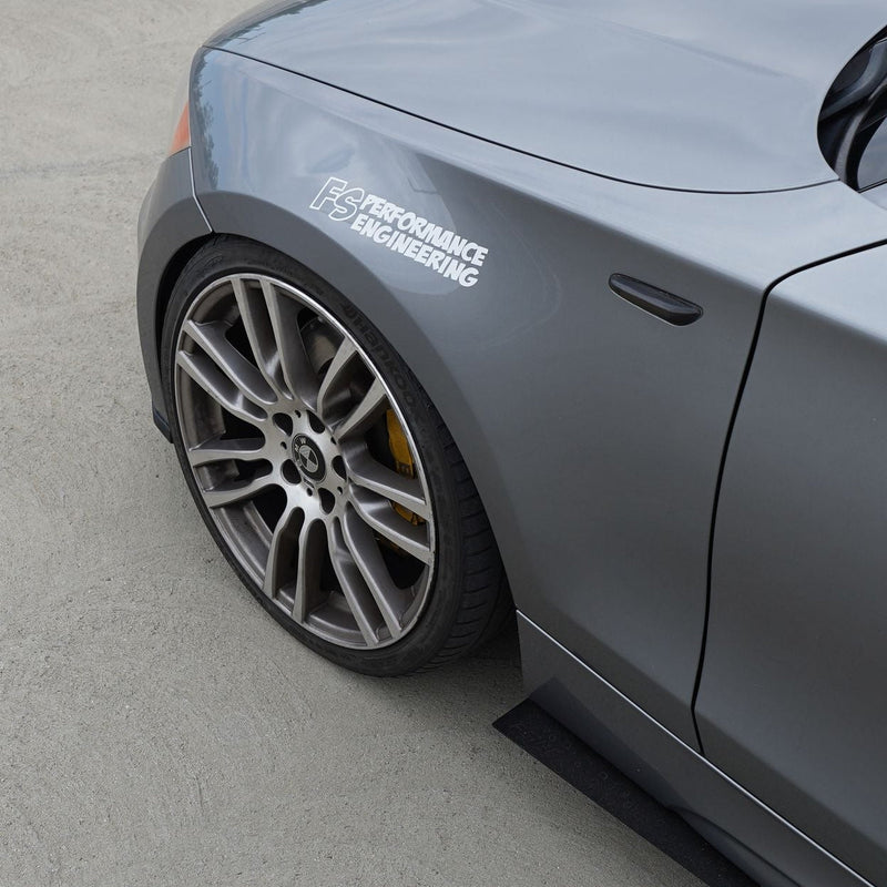 Load image into Gallery viewer, BMW 128i / 135i (2007-2013) E82 Aluminum Side Skirt Extensions V1 & V2 - FSPE