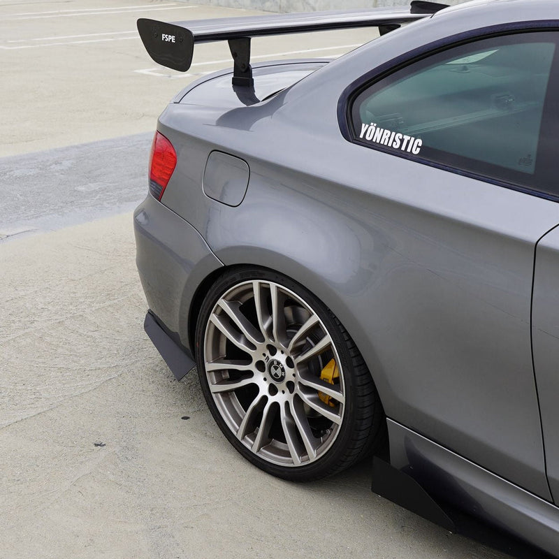 Load image into Gallery viewer, BMW 128i / 135i (2007-2013) E82 Aluminum Side Skirt Extensions V1 & V2 - FSPE