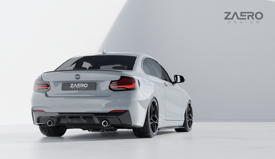 BMW 2 Series (F22/F23) M235i & M240i EVO - 1 Rear Diffuser - FSPE