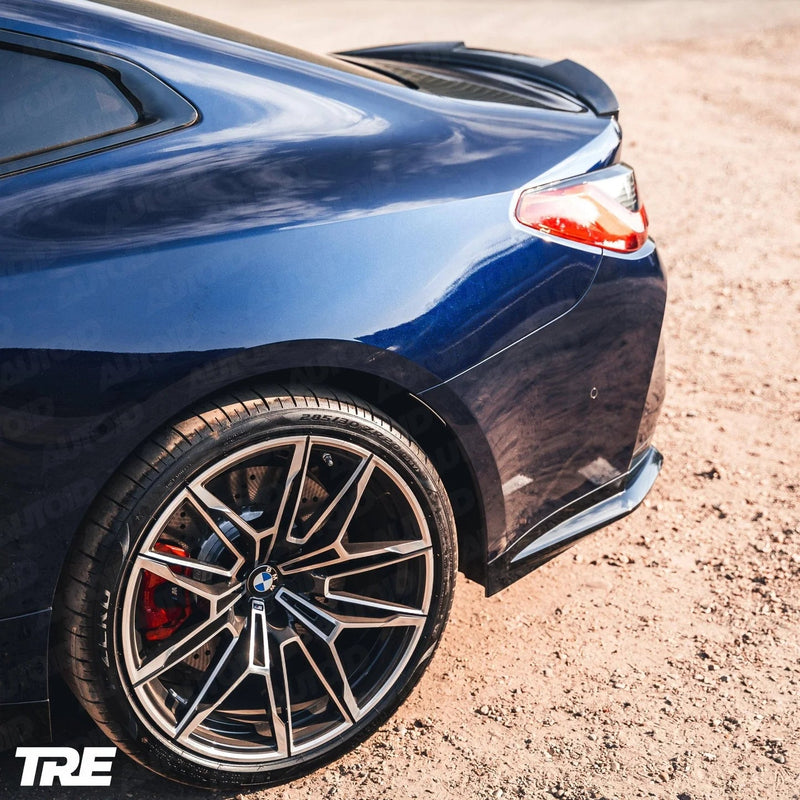 Load image into Gallery viewer, BMW 4 - Series / M4 (2021 - 25 G22 / G82) Carbon Fiber Competition Rear Spoiler - FSPE