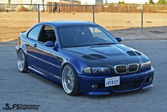 BMW E46 M3 (2000 - 2006) Side Skirt Extensions V1 - FSPE