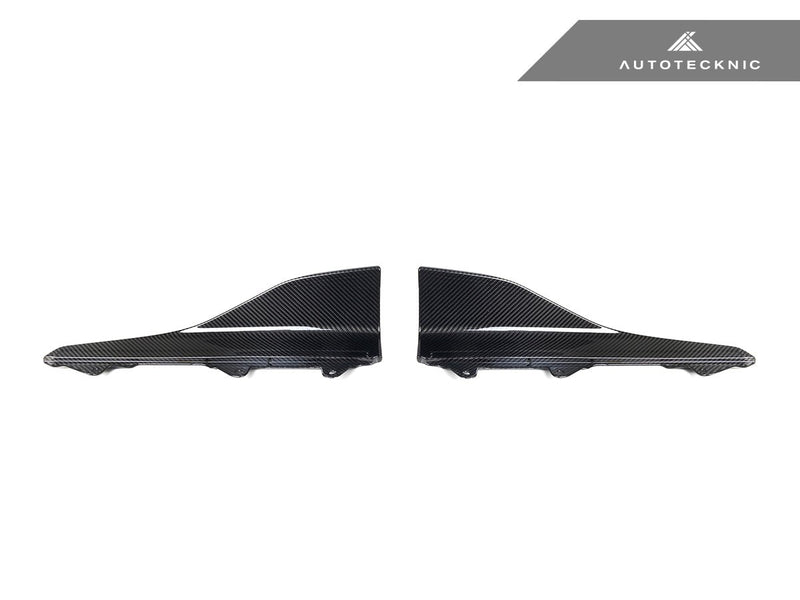 Load image into Gallery viewer, BMW F87 M2 - Dry Carbon Side Skirt Winglet Set - FSPE