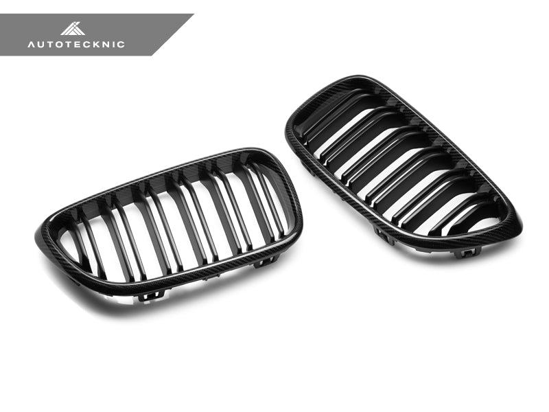 Load image into Gallery viewer, BMW F87 M2 | F22 2 - Series - Dual - Slats Carbon Fiber Front Grille Set - FSPE