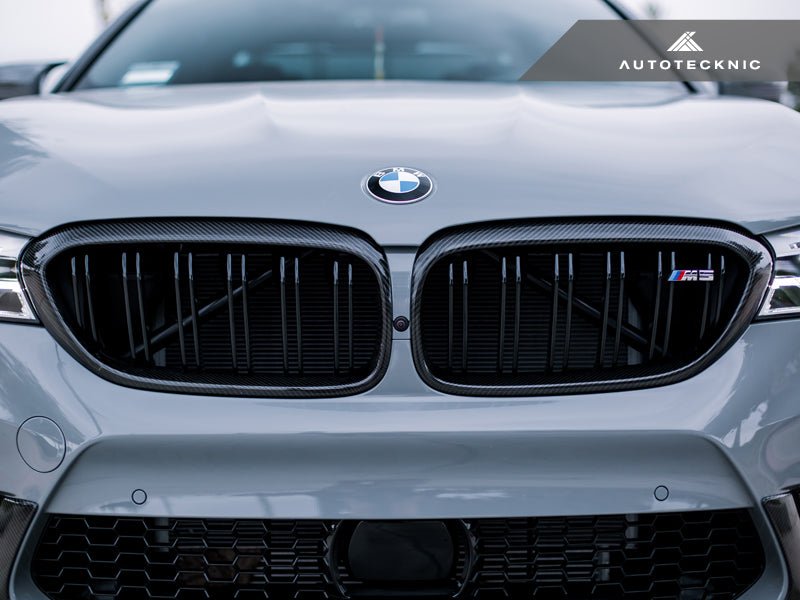 Load image into Gallery viewer, BMW F90 M5 - Carbon Fiber Front Grille Surround Set - FSPE
