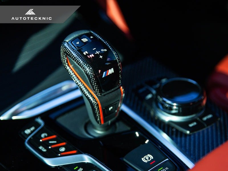 Load image into Gallery viewer, BMW F90 M5 - Carbon Fiber Gear Selector Side Covers - FSPE