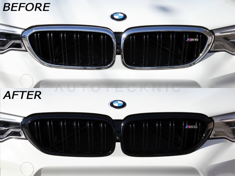 Load image into Gallery viewer, BMW F90 M5 - Gloss Black Front Grille Surround Set - FSPE