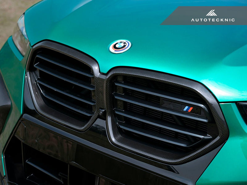 Load image into Gallery viewer, BMW F95 X5M LCI | F96 X6M LCI - Dry Carbon Grille Surround - FSPE