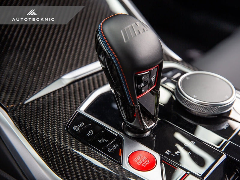 Load image into Gallery viewer, BMW F97 X3M | F98 X4M LCI - Dry Carbon Gear Selector Cover - FSPE
