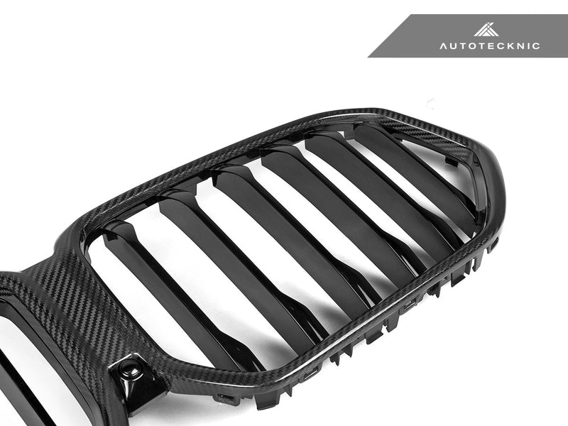 Load image into Gallery viewer, BMW G06 X6 LCI - Carbon Fiber Front Grilles - FSPE