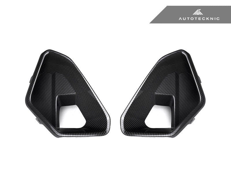 Load image into Gallery viewer, BMW G06 X6 M - Sport LCI - Carbon Fiber Front Bumper Air Vent Set - FSPE