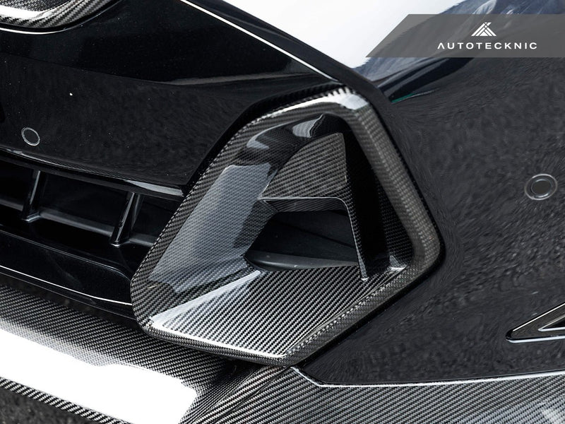 Load image into Gallery viewer, BMW G06 X6 M - Sport LCI - Carbon Fiber Front Bumper Air Vent Set - FSPE