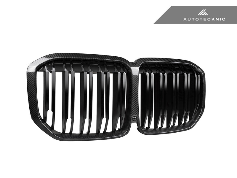 Load image into Gallery viewer, BMW G07 X7 Pre - LCI - Dual - Slats Dry Carbon Front Grilles - FSPE